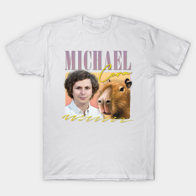 Michael Cera - Aesthetic Meme Fan Design - Michael Cera - T-Shirt